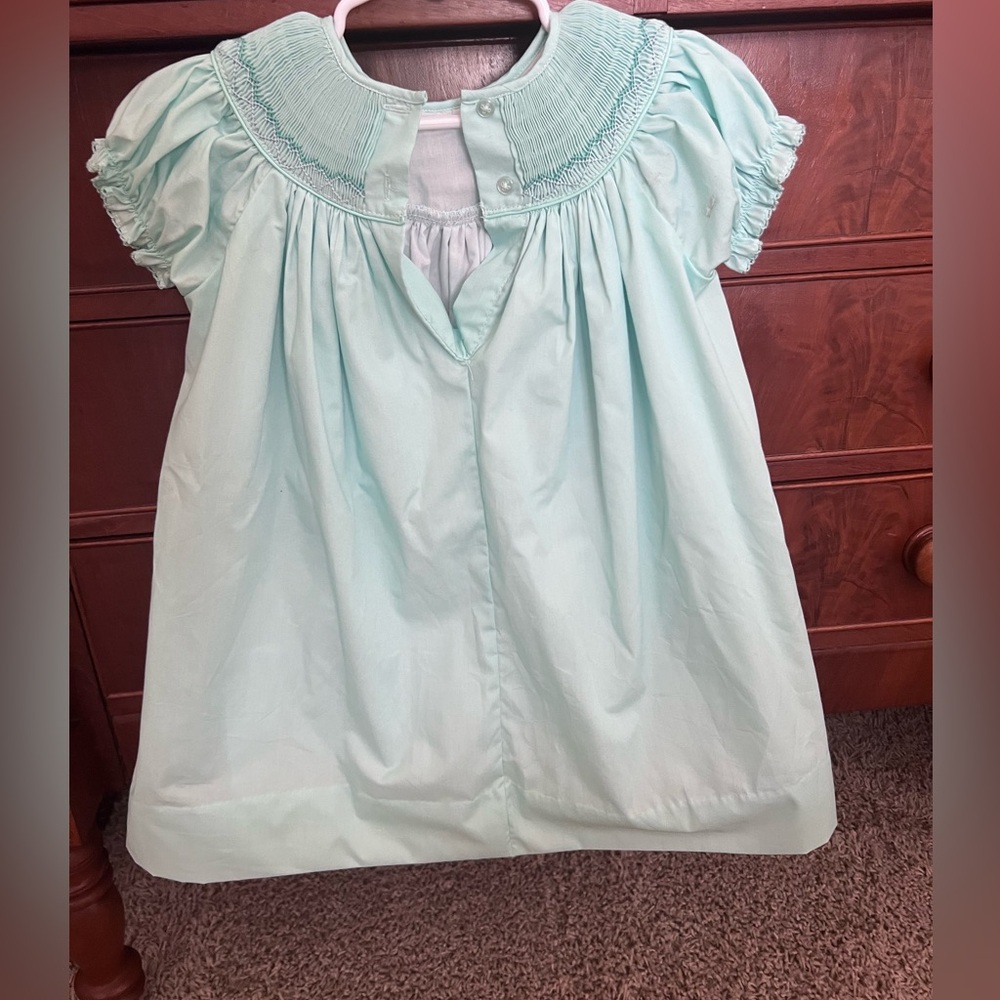 Smocked Spring dress - Picture 3 of 4